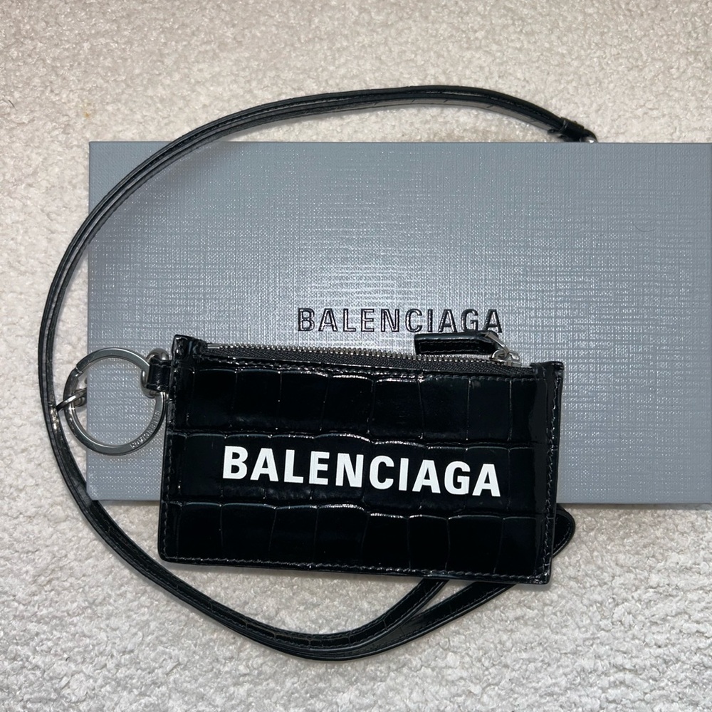 Balenciaga Key Pouch with Lanyard - Picture 5 of 5